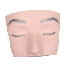 Eyelash Mannequin Head Practice Training Head for Beginners Home Stylist