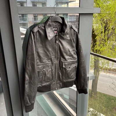 Chaqueta de motociclista Schott NYC para mujer negra de cuero de cordero talla XL - Imagen 1 de 4