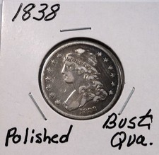 QUARTIER BUSTE COIFFÉ 1838