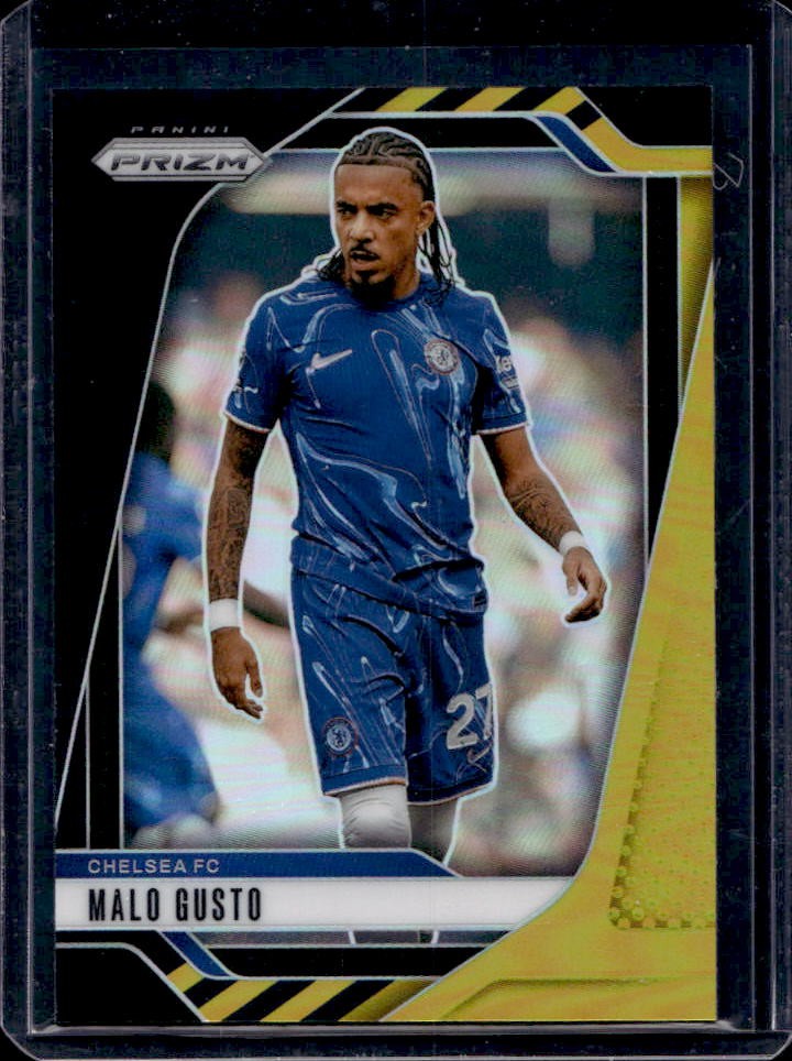 2024-25 Prizm Premier League Malo Gusto Black Gold #6/8
