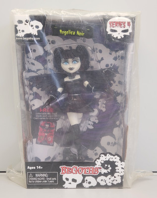 Bleeding Edge BeGoths Angelica Noir 7'' Vinyl Figure Series 4, New Sealed Read