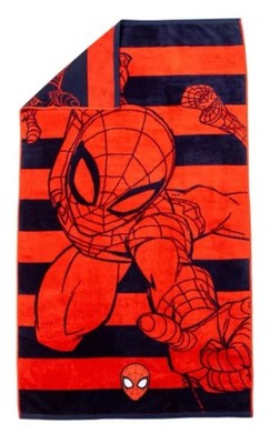 Marvel Spider-Man Beach Towel 34''x63'' with Embroidered Applique NEW w/Tags