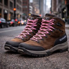 Rose   Pink Paracord WORK BOOT and SKATE BOOT Laces, Heavy Duty Laces With GRIP