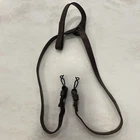 1940 WW2 WWII Swiss Army Military Leather Y Straps Stamped SATTLER Webbing Strap