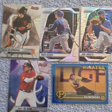 Topps Panini Bowman Best Prizm MLB Serial # Card Lot Eldridge Caissie Arrieta