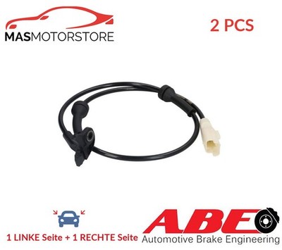ABS SENSOR DREHZAHLFÜHLER PAAR ABE CCZ1670ABE 2PCS I FÜR PEUGEOT 307,308 I