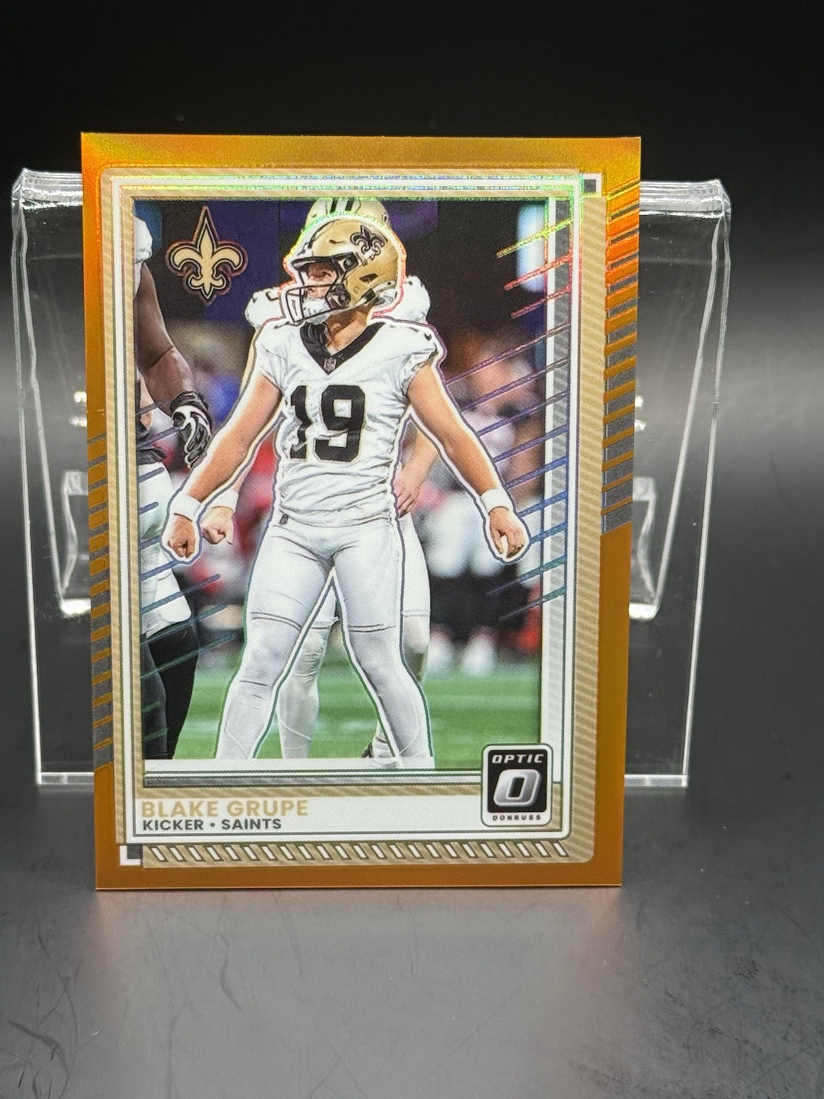 2025 Optic Blake Grupe Orange Prizm /299 #87