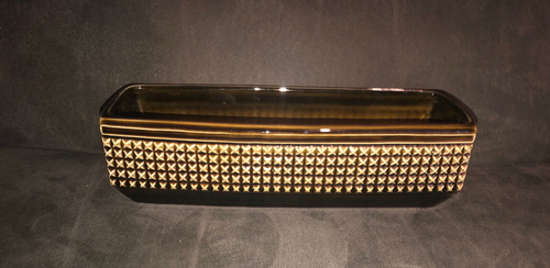Vintage 60's Sylvac 3949 Manhattan Mantle Vase Glaze Retro Design VGC