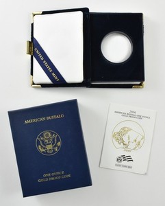 2006 American Gold Buffalo 1 Oz Proof OGP - NO Coins *8642