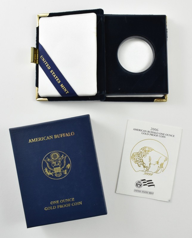 2006 American Gold Buffalo 1 Oz Proof OGP - NO Coins *8642