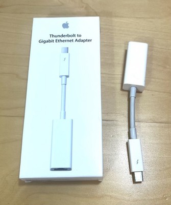Apple Thunderbolt To Gigabit Ethernet Adapter MD463LL/A A1433 - Open Box