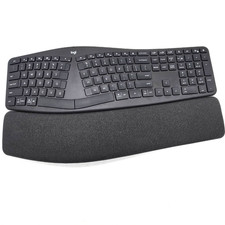 Logitech K860 Wireless Bluetooth Ergonomic Ke...