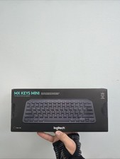 Logitech MX Keys Mini Minimalist Wireless Illuminated Keyboard Black 