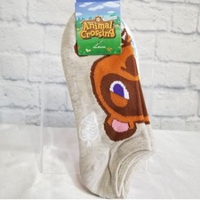 Animal Crossing Character Sock No Show 5 Pair Pack New