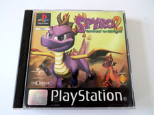 Spyro 2 Gateway to Glimmer Sony PS1  Game with Manual