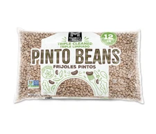 Member's Mark Pinto Beans 12 lbs – Bulk Dry Beans for Cooking & Storage