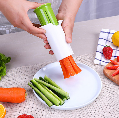Creative Vegetable Cutters Fruit Kitchen Cucumber Carrot Divider Strawberry Slic