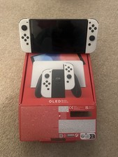 Nintendo Switch OLED Model HEG-001 Handheld Console - 64GB - White