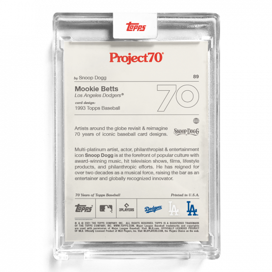 記念グッズ topps project70  snoop doggs&DJ skee topps project70 snoop doggs&DJ skee
