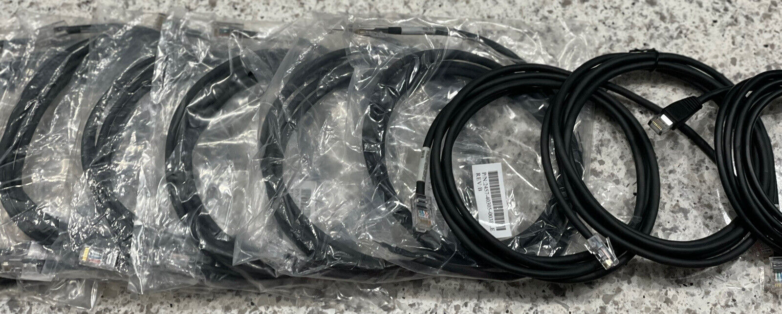 Lot of 9 Polycom 2457-40305-003PLE 8FT CAT5e Cable