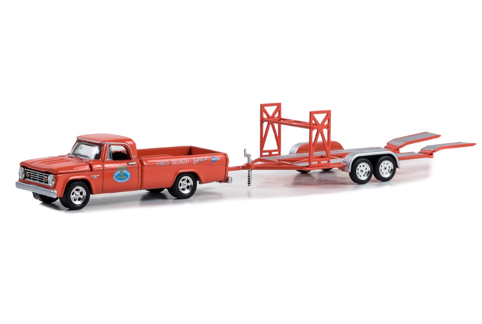 Greenlight 1967 Dodge D-100 Mr. Norm's Grand Spaulding Dodge Hitch & Tow 1:64