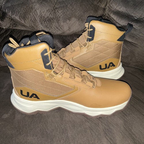 Under Armour Men’s UA Stellar G2 6" Tactical Duty Brown Hiking Boots Mens Sz 10 - Picture 5 of 6