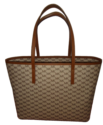 Michael Kors Emry Signature Logo Large Top Zip Tote 38f7xe4t7v