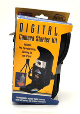 Brand New Sakar Digital Camera Starter Kit DC-215 Case/Tripod/Cleaning Kit 