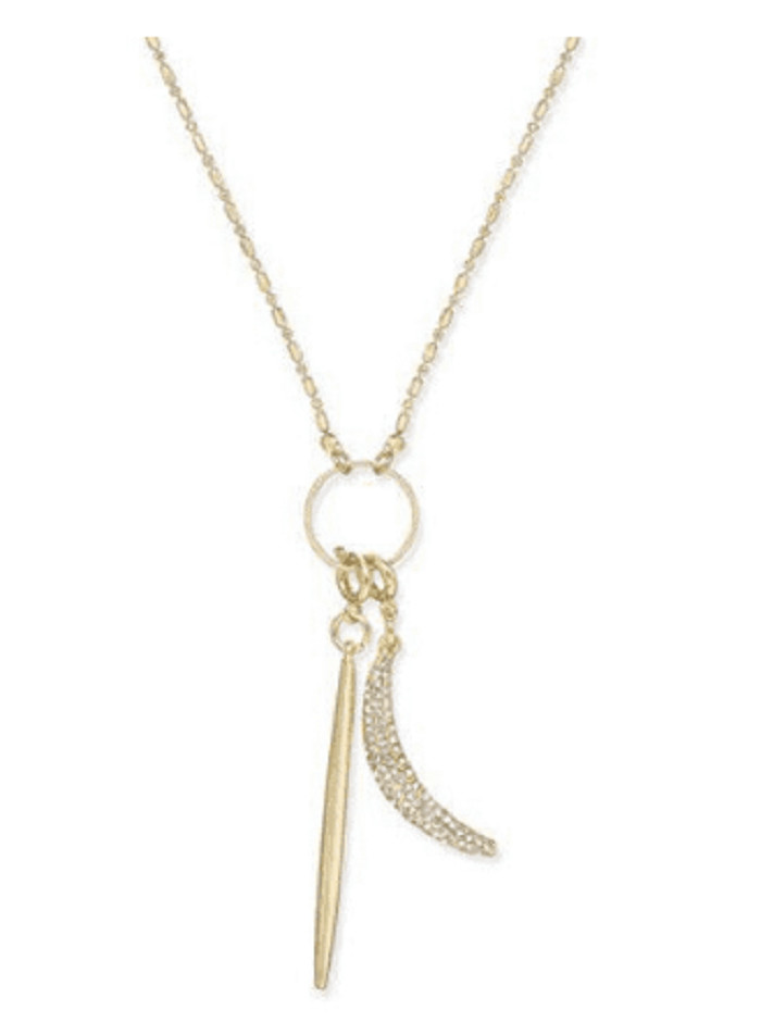 INC International Concepts Длинное золотое ожерелье с подвеской-шармом Золото 3290₽