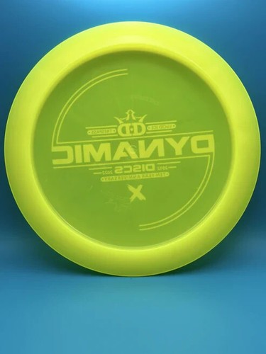 Dynamic Discs Lucid Ice Trespass - 10 Year Anniversary Stamp - Yellow - Picture 2 of 2