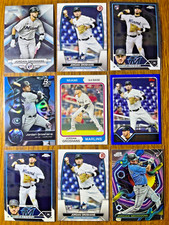 Jordan Groshans Marlins Rookie, Bowman Sterling, Cosmic, Platinum, Topps Chrome