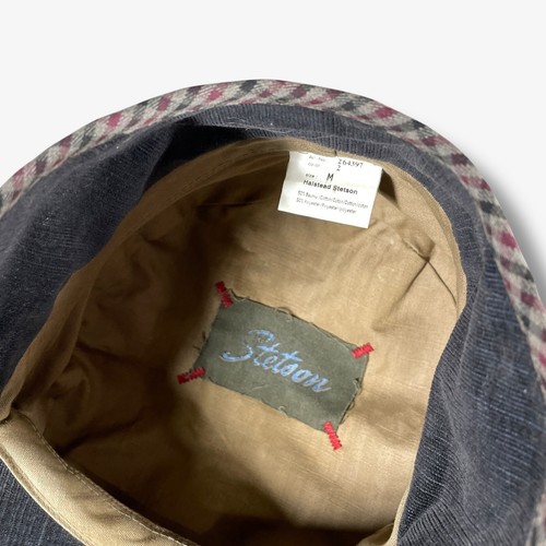 Stetson Halstead Corduroy Newsboy Cap with Ear Flaps Mens M Driving Hat Retro - Picture 6 of 7