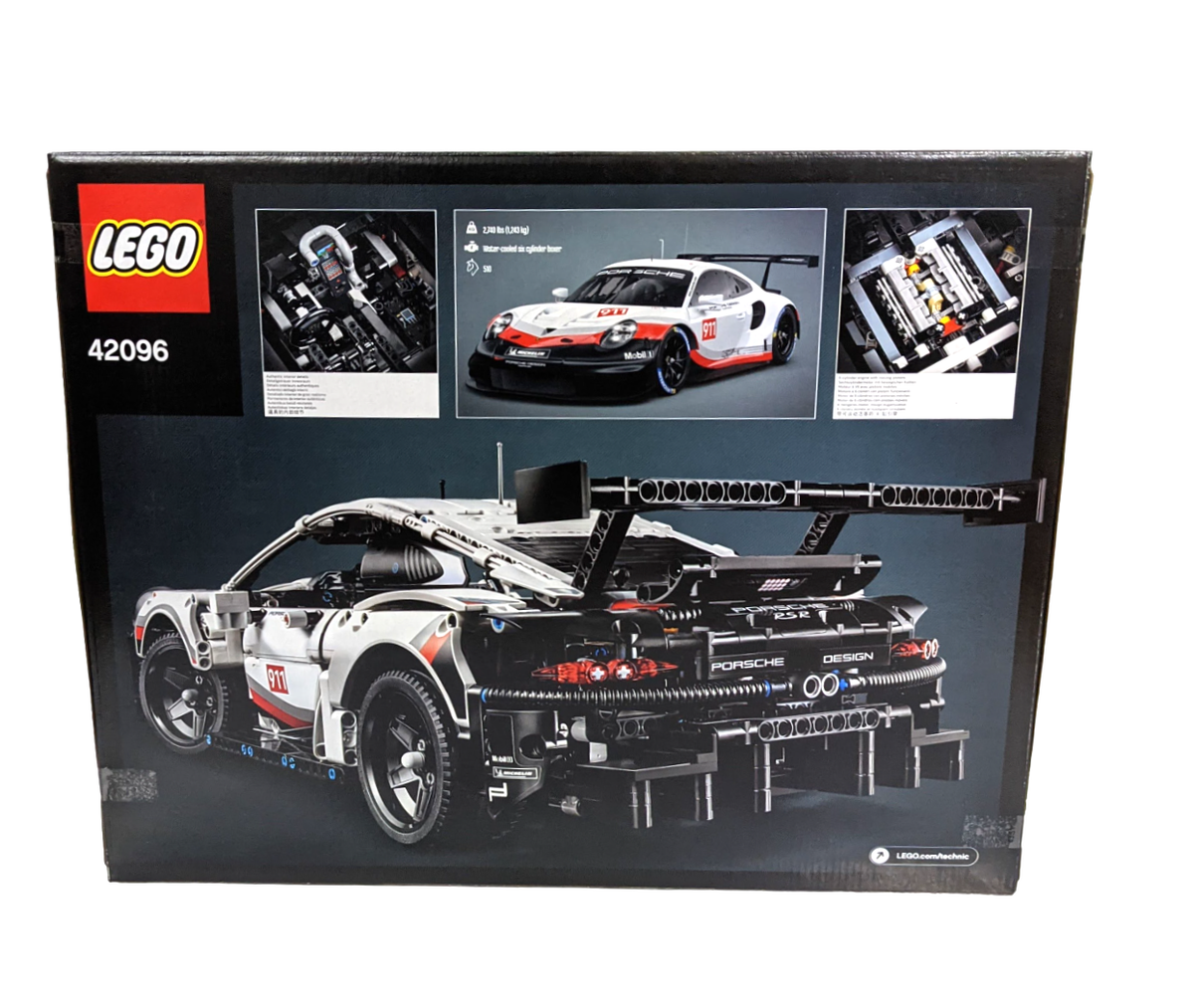 MK Taxi  2019's LEGO Technic 42096 Porsche 911 RSR is 1,500 pieces of