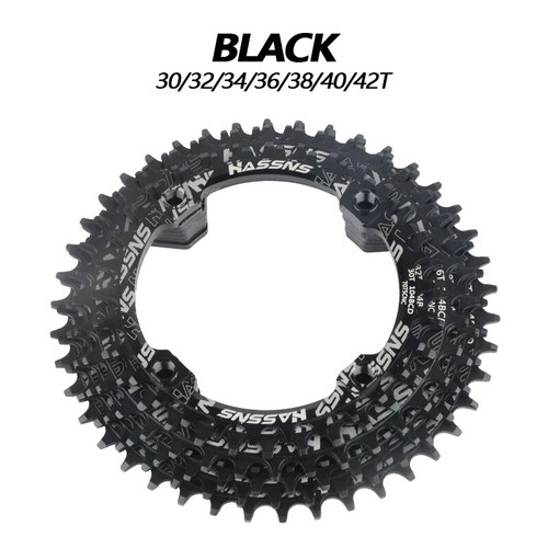 104BCD Lightweight Mountain Bike Oval Chainring 8-12 Speed 30-42T Round Sprocket - Picture 4 of 33