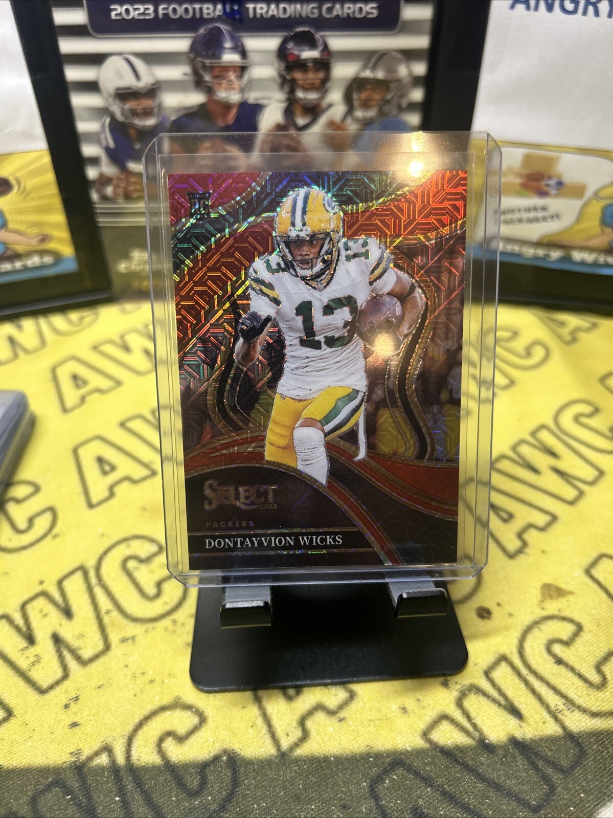 2023 Select Club Level Dontayvion Wicks Red /49 Rookie 💎Gem💎