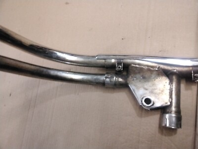 1983 Kawasaki KZ 1100 LTD Chrome Right Exhaust Pipe Muffler Header KZ1100 Shaft
