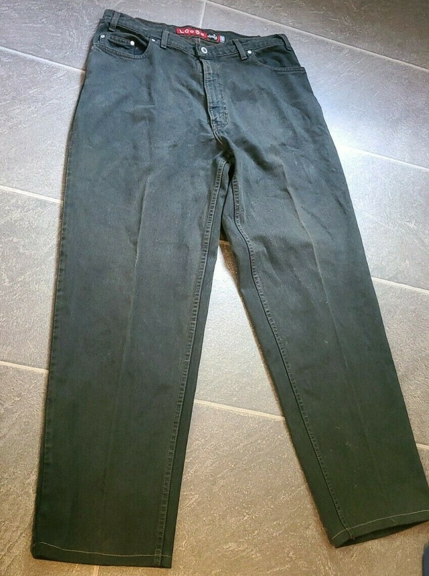 VTG 90'S SILVERTAB LEVI'S LOOSE JEANS MEN'S SZ 38X32 MADE IN USA