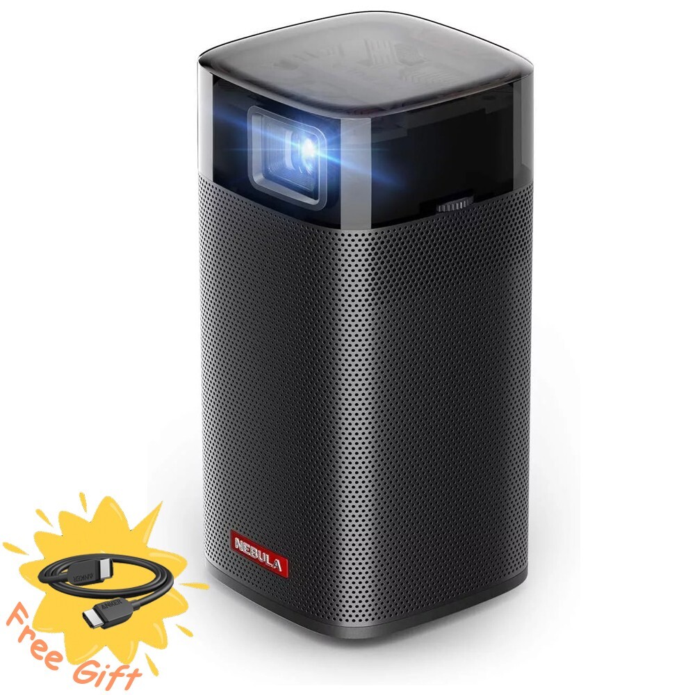 NEBULA Apollo Mini Portable Projector with WiFi Bluetooth for Outdoor and Home Cinema - Refurbished-image