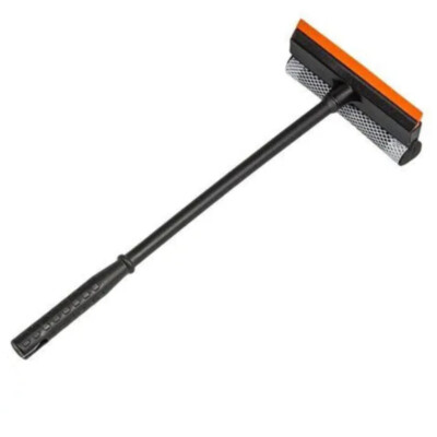 Gummi Fensterwischer Fensterputzer 8'' Scheibenreiniger Stiel 50cm BRADAS 52