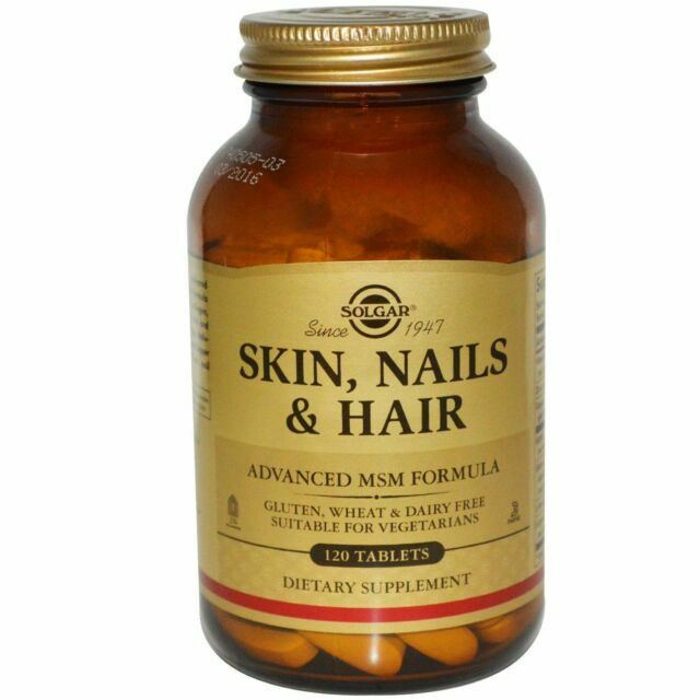 Solgar Skin, Nails and Hair Formula, 120 Tablets