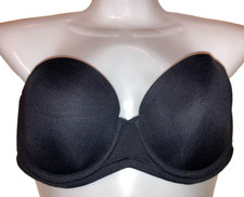 Wacoal Womens Size 32D Black Strapless Underwire Bra Red Carpet 854119
