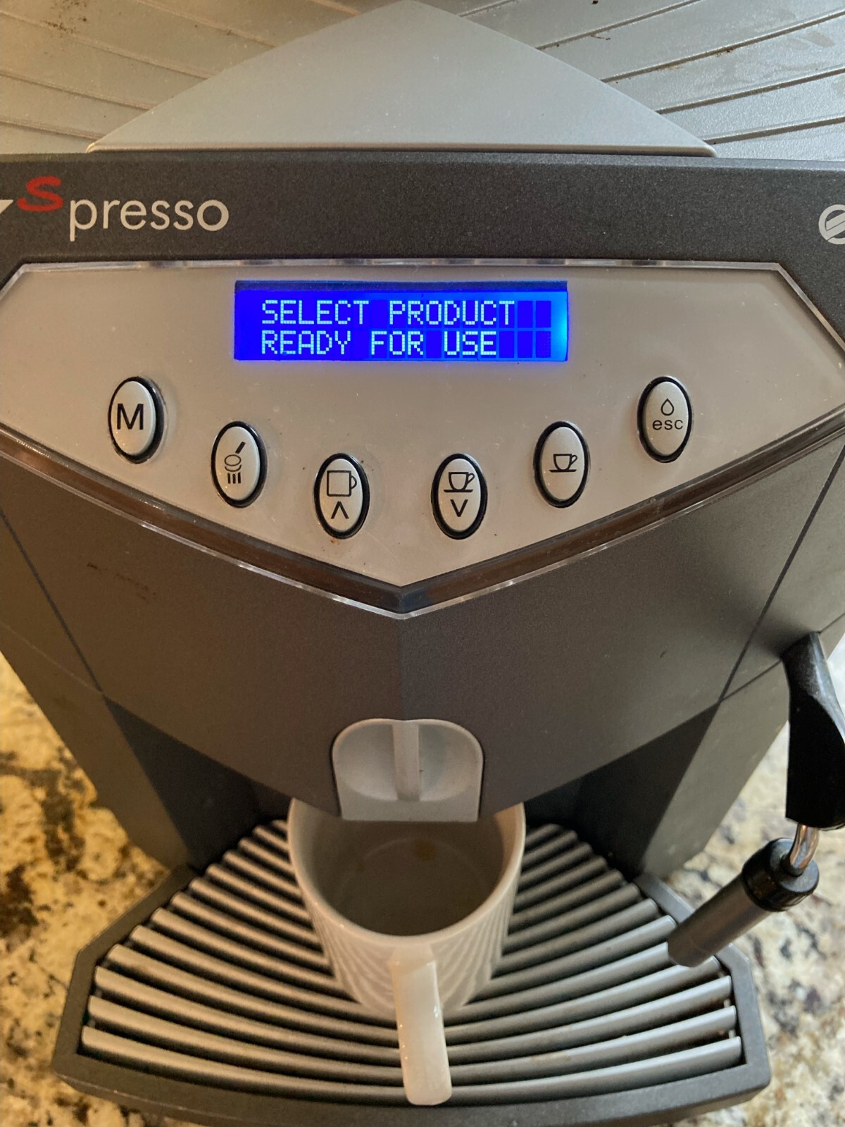 Saeco Vspresso SUP021YTDR automatic espresso maker with grinder eBay