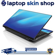 Laptop Skin Sticker Notebook Decal Cover Blue Waves for Dell Apple Asus 13"-16"
