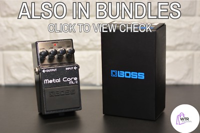 MINT w/ Box】BOSS ML-2 Metal Core Distortion Pedal for 7-String