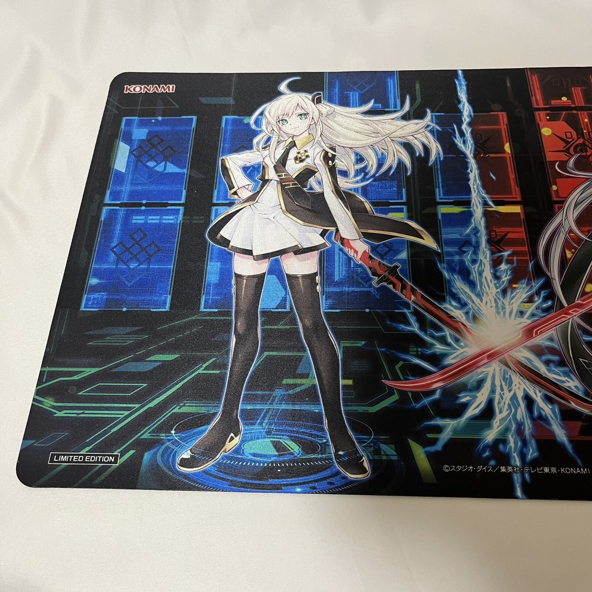 Yugioh Sky Striker Ace Raye & Roze Official Playmat Only WCS