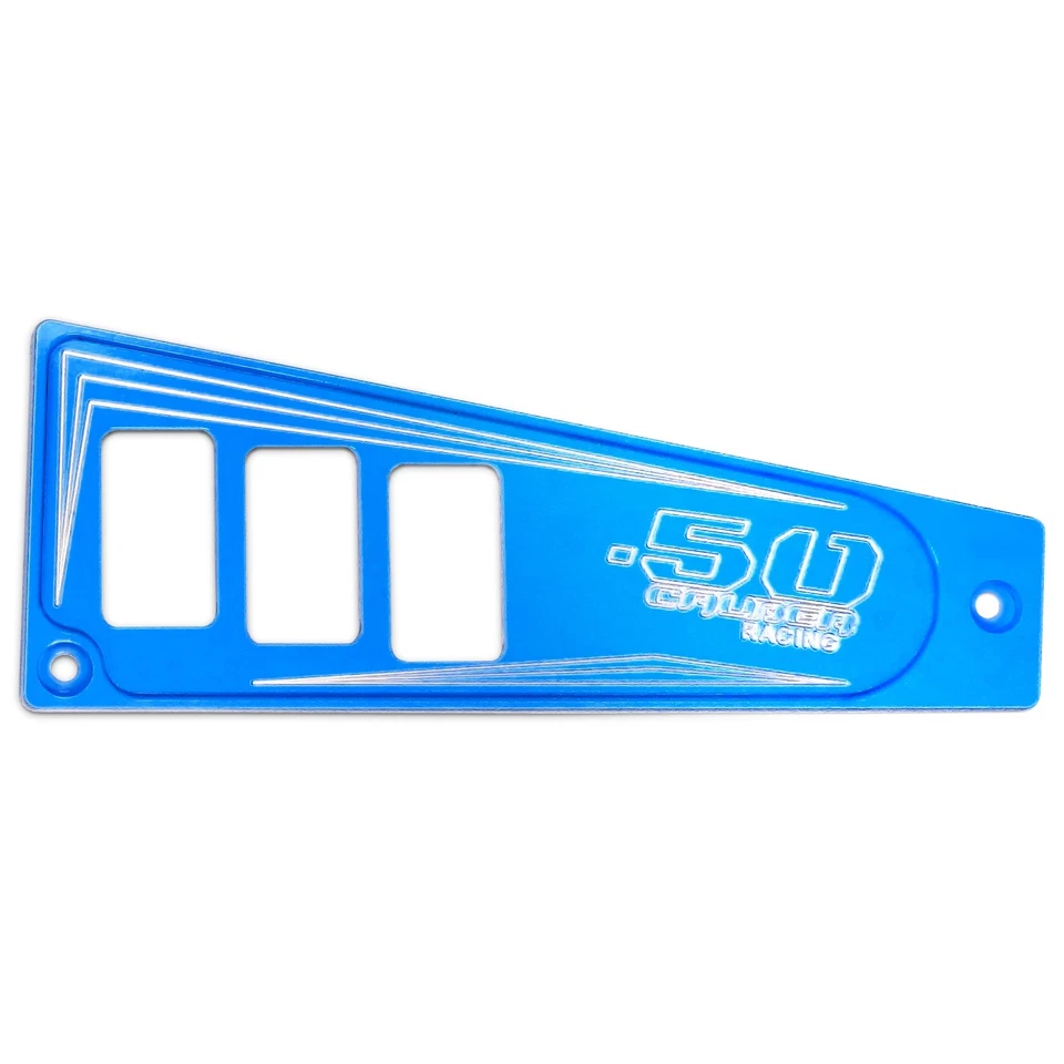 Painel de painel 3 peças Ride Command 6 interruptores Polaris RZR XP1000 Turbo S 1000 900 azul - Imagem 4 de 4