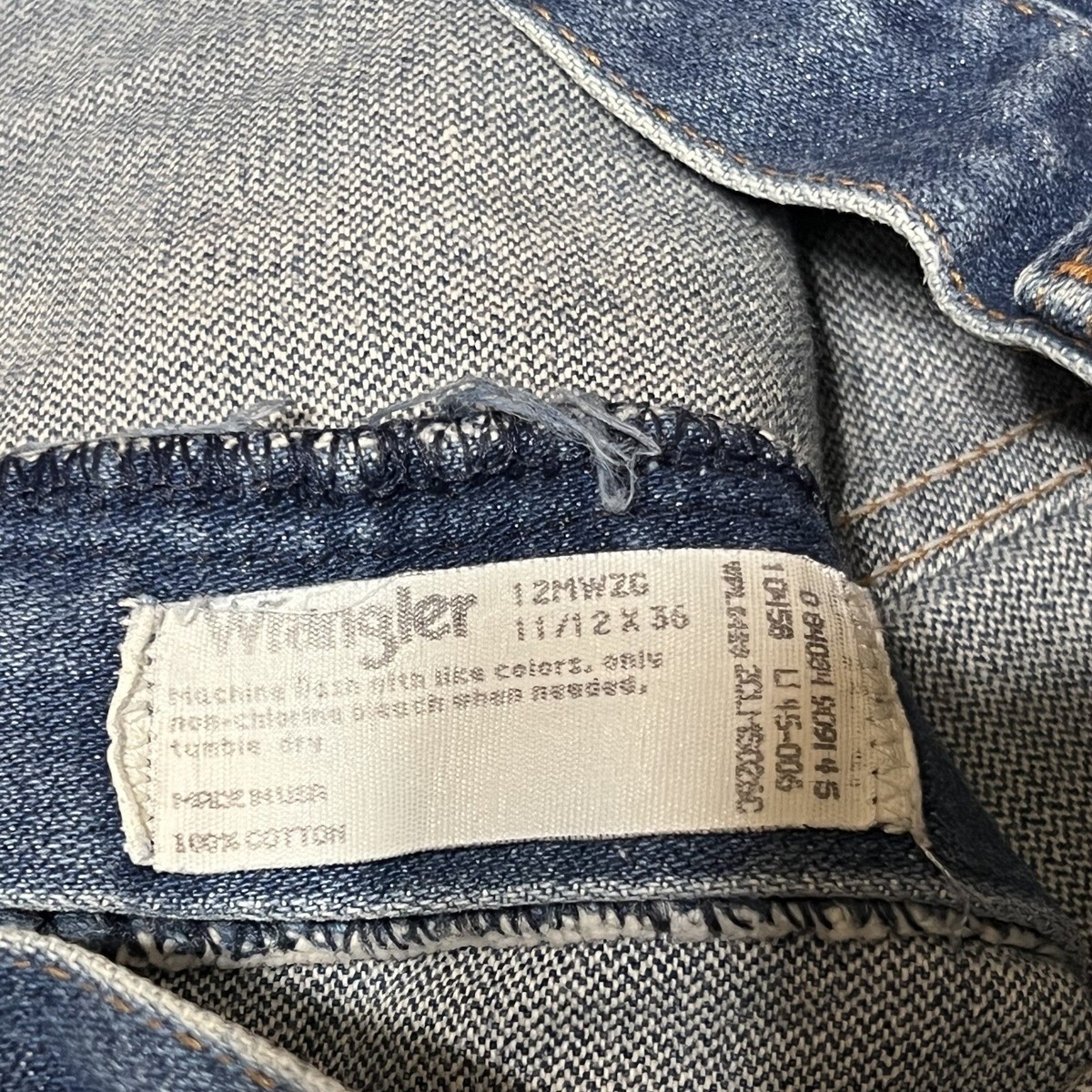 【USA製】90s WARNGLER 12MWZG 11/12 L32 Vintage Wrangler Womens 12MWZG Blue Jeans USA Made Cowboy 11