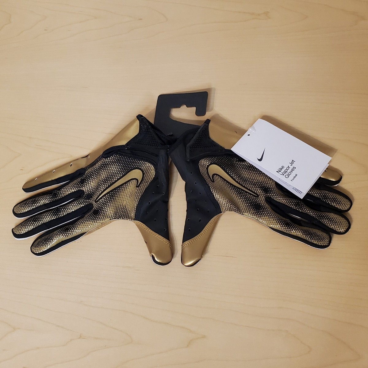 Nike Vapor Jet 7.0 Size M Football Gloves Magnigrip Flex