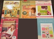 5 Scrapbooking Tips Techniques Books Lot Scrapbook Craft
