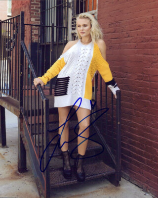 Zara Larsson signed authentic 8x10 photo COA | eBay